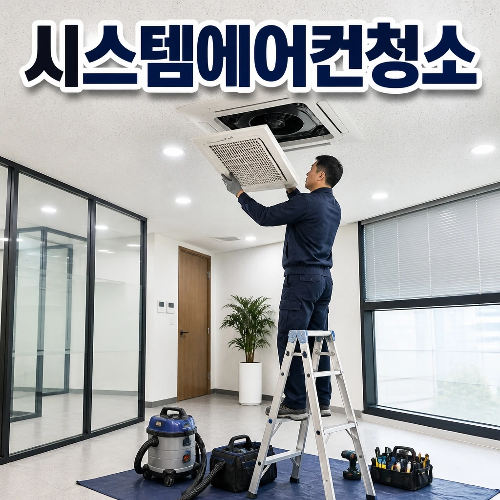 경상북도 청소업체비교사이트 - 시스템에어컨청소 관련 상담 안내 이미지